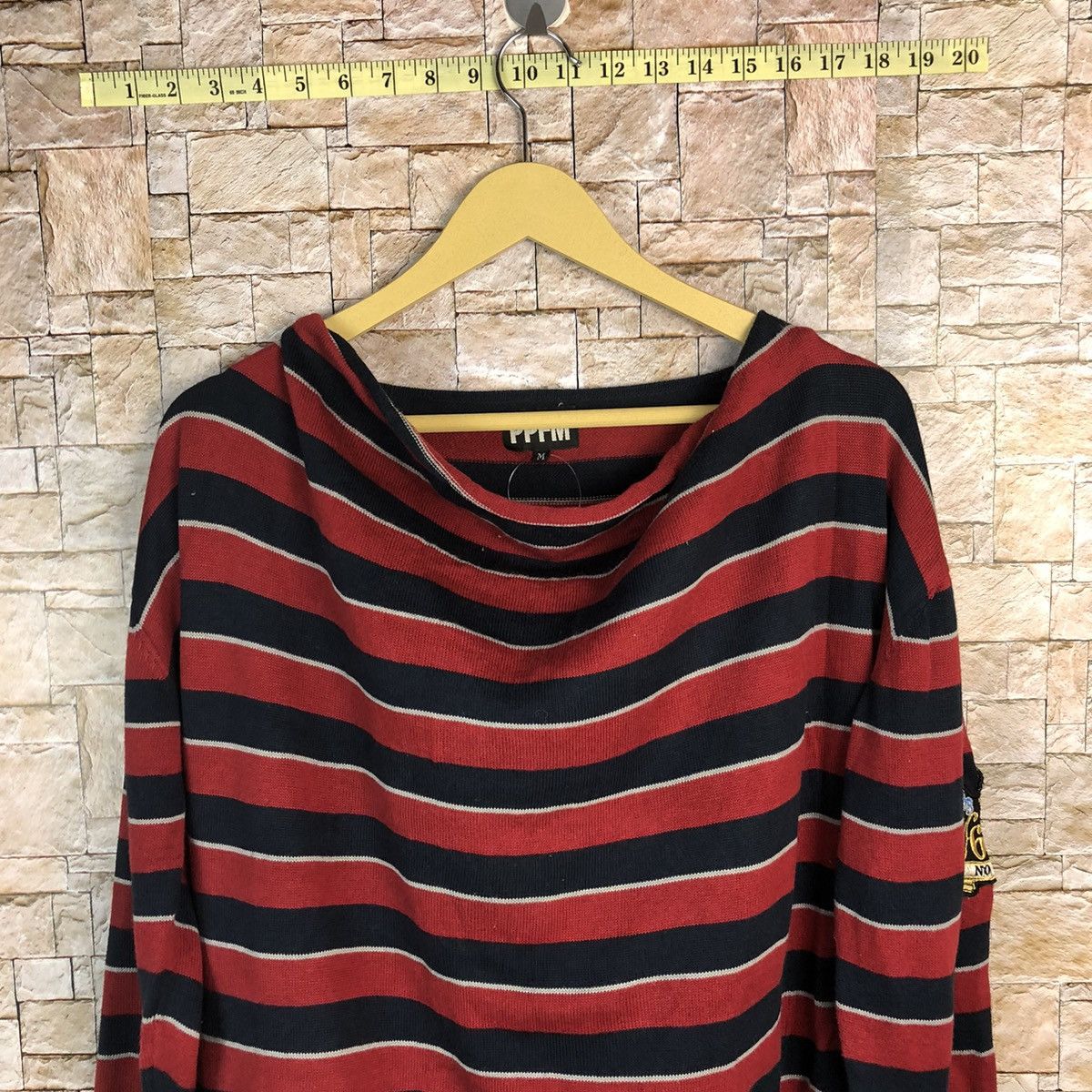 PPFM PPFM Red Stripe like kurt cobain #A385 Size US M / EU 48-50 / 2 - 2 Thumbnail