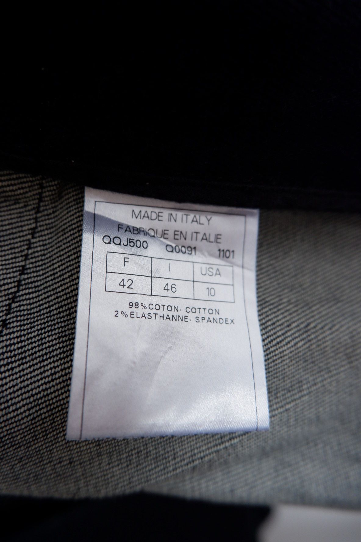 John Galliano John Galliano Black Coated Blazer Denim Jacket Size M / US 6-8 / IT 42-44 - 11 Thumbnail