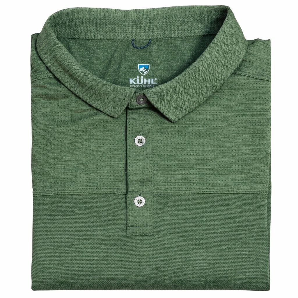 Kuhl Kuhl Short Sleeve Performance Polo Shirt Extra Large Green Size US XL / EU 56 / 4 - 1 Thumbnail