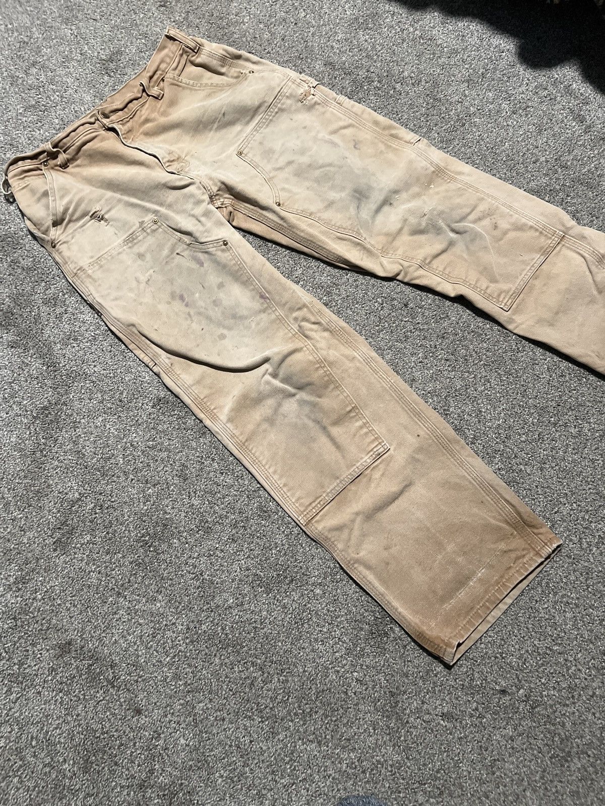 Carhartt × Vintage Carhartt Double Knee Pants 34 x 32 Size US 34 / EU 50 - 4 Thumbnail