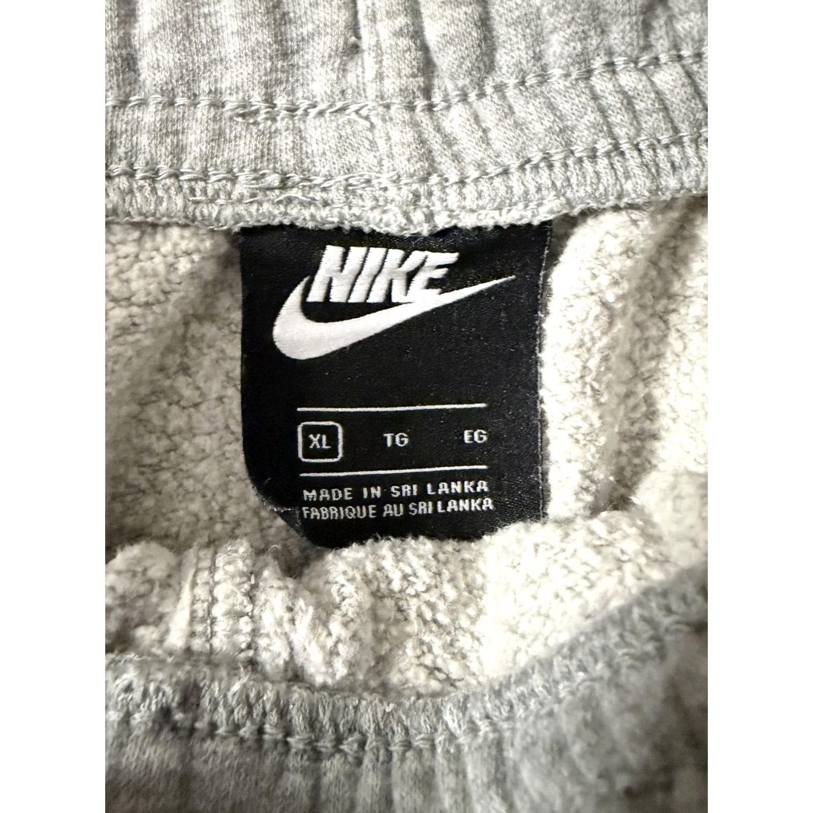Nike Nike Sweatpants Mens XL Gray Fleece Joggers Elastic Waist Swoosh BV2707-063 Size US 36 / EU 52 - 6 Thumbnail