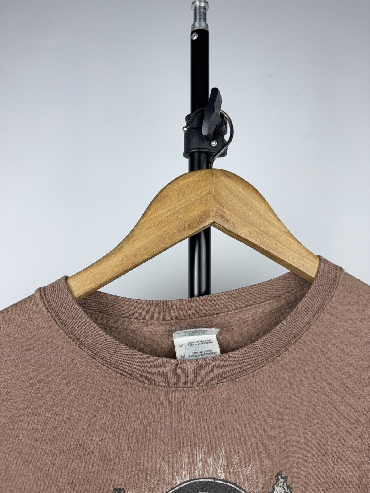 Nirvana 2007 Nirvana Baroque Smiley Graphic Faded Tee Brown Rock Size US M / EU 48-50 / 2 - 6 Thumbnail