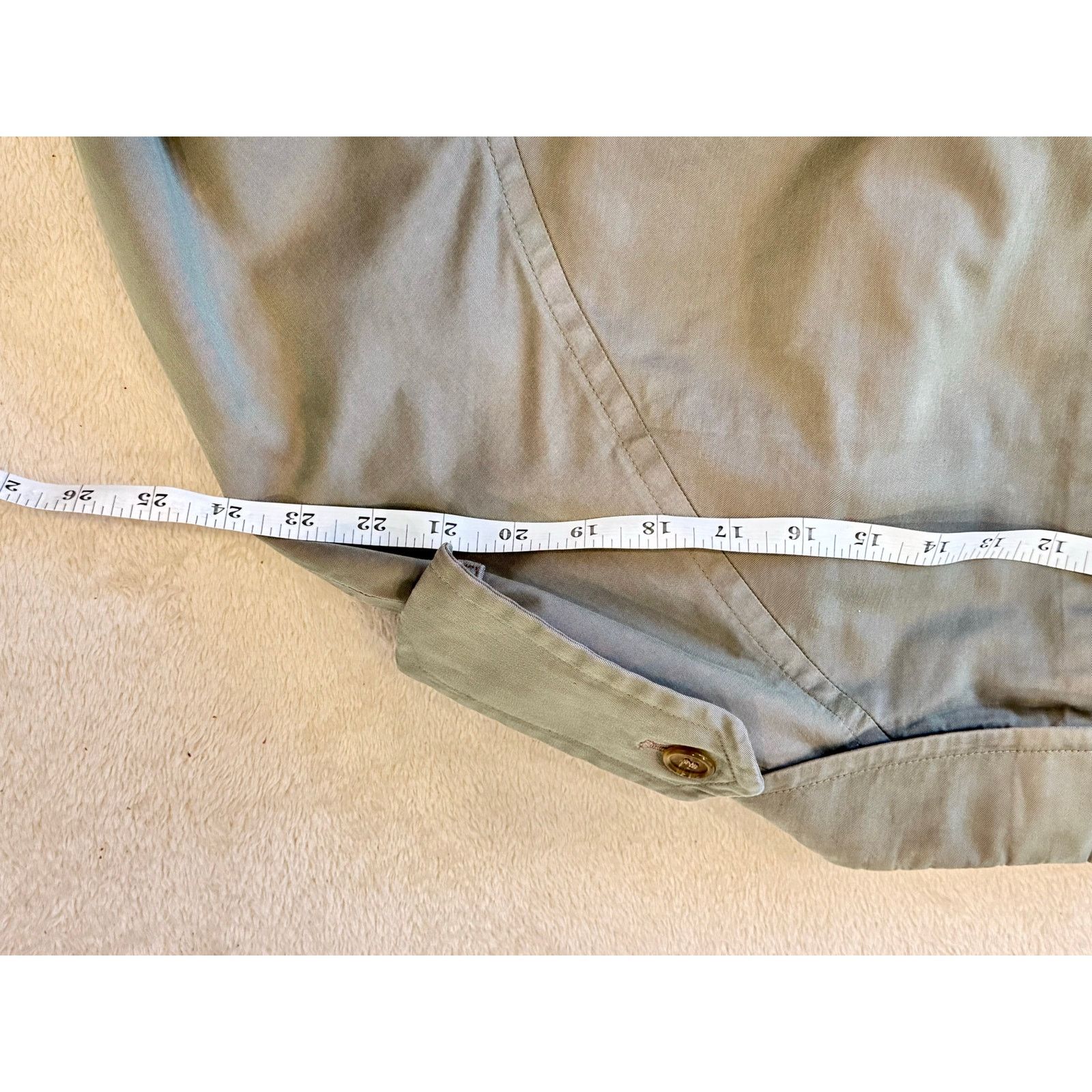 Burberry Burberrys Men's Trench Coat Iconic Vintage 100% Cotton Size US XL / EU 56 / 4 - 18 Thumbnail