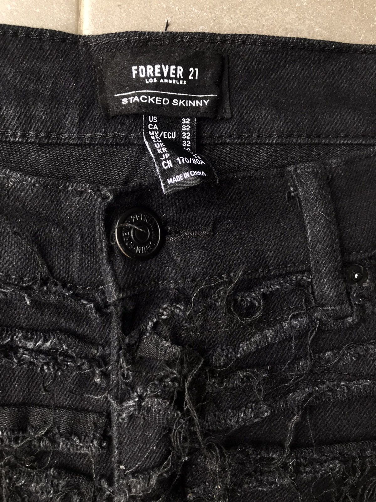 Hysteric Glamour Forever 21 Skinny Jeans Hagi Hysteric Glamour Inspired Size US 34 / EU 50 - 8 Thumbnail