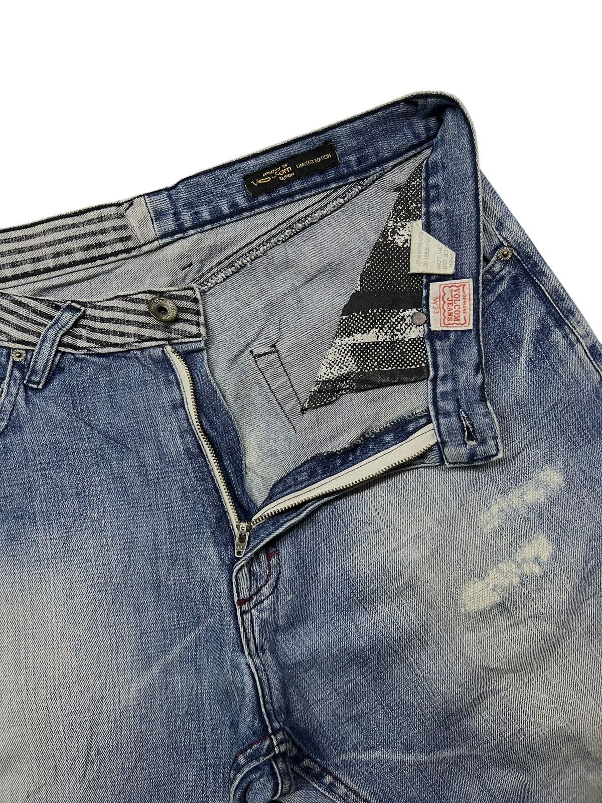 Volcom Baggy Vintage 90s Volcom Stone Limited Edition - Faded Wash Size US 34 / EU 50 - 10 Thumbnail