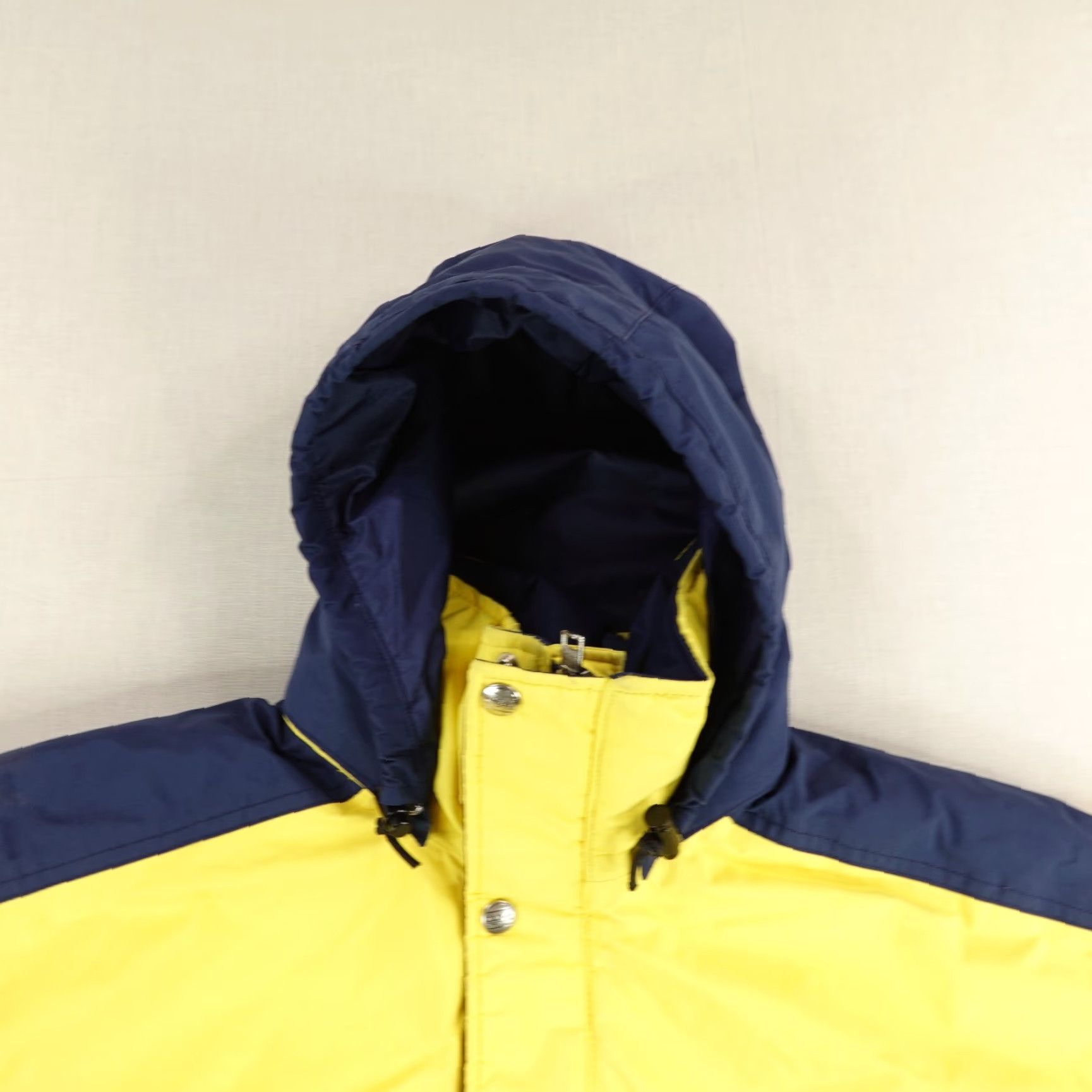 Vintage VINTAGE L.L. Bean Jacket Mens XL Yellow Nylon Rain Coat 90s Insulated Puffer Hooded Water Resistant Windproof Full Zip Size US XL / EU 56 / 4 - 2 Thumbnail