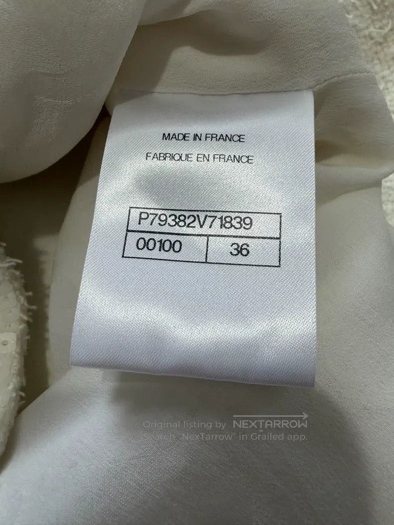 Chanel Chanel White sequined vest Size XS / US 0-2 / IT 36-38 - 5 Thumbnail