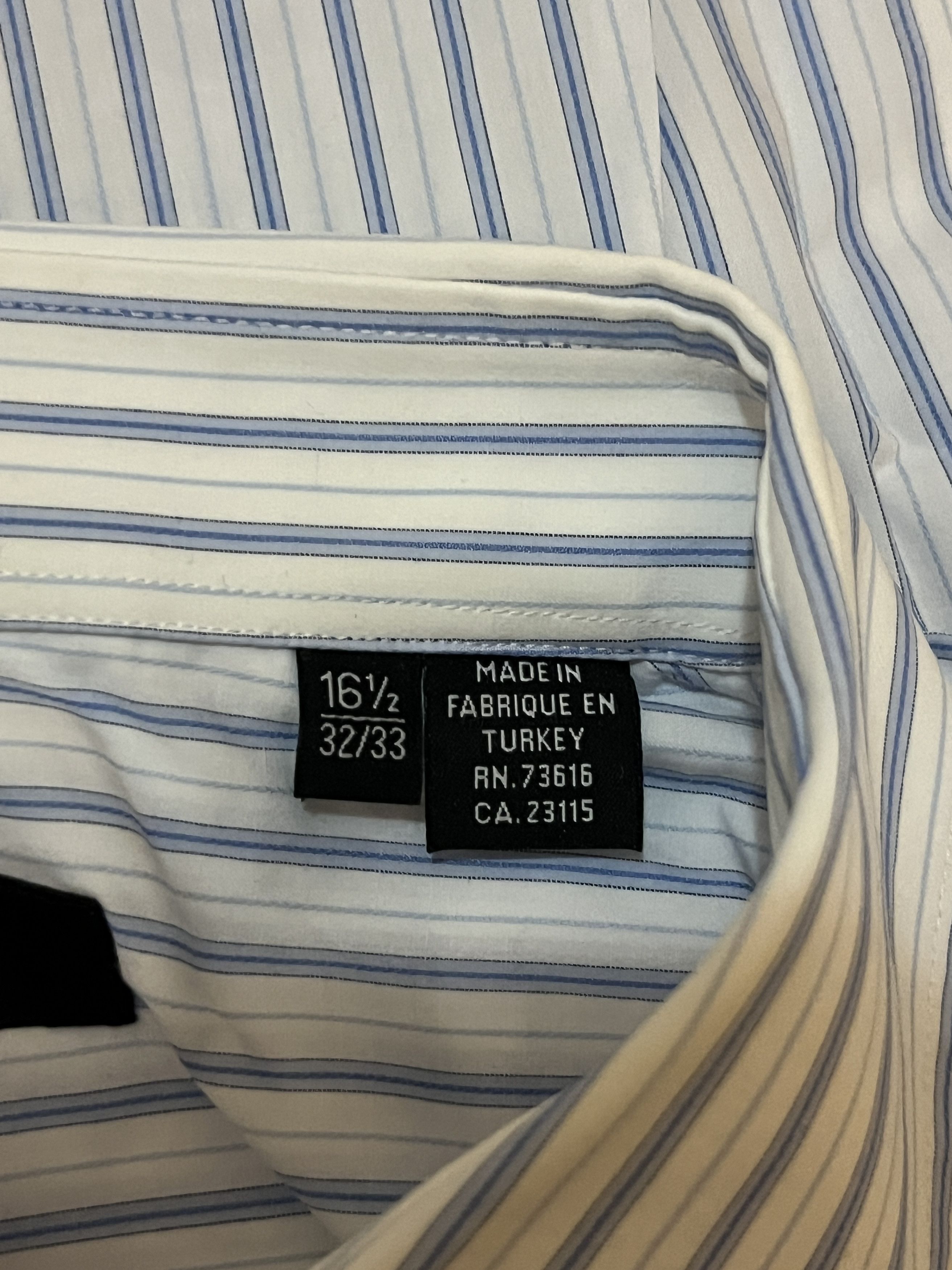 Hugo Boss Hugo Boss Striped Dress Shirt M Size US M / EU 48-50 / 2 - 4 Thumbnail
