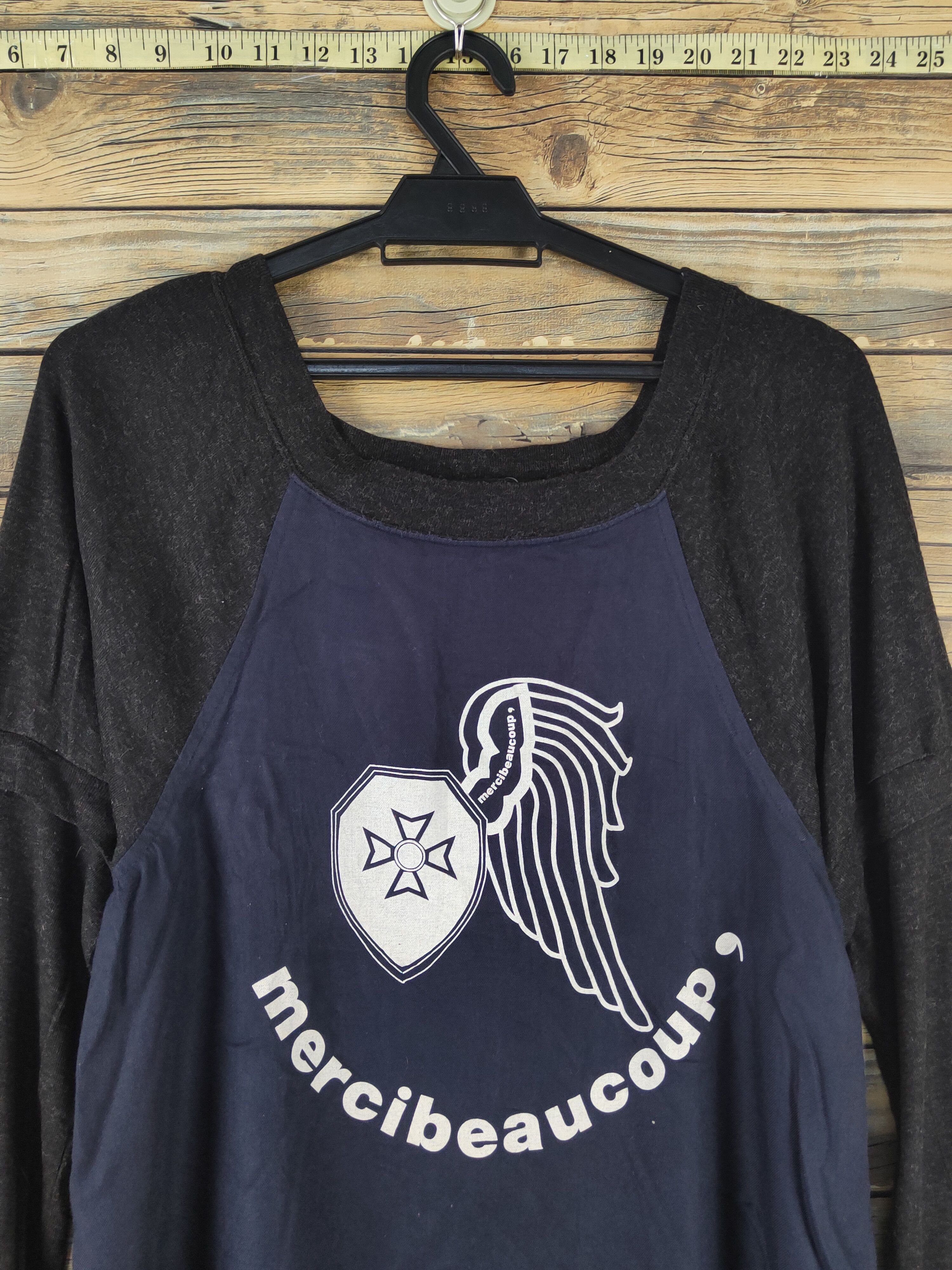 mercibeaucoup Mercibeaucoup Black Long Sleeve T-shirts #W1745 Size M / US 6-8 / IT 42-44 - 2 Thumbnail