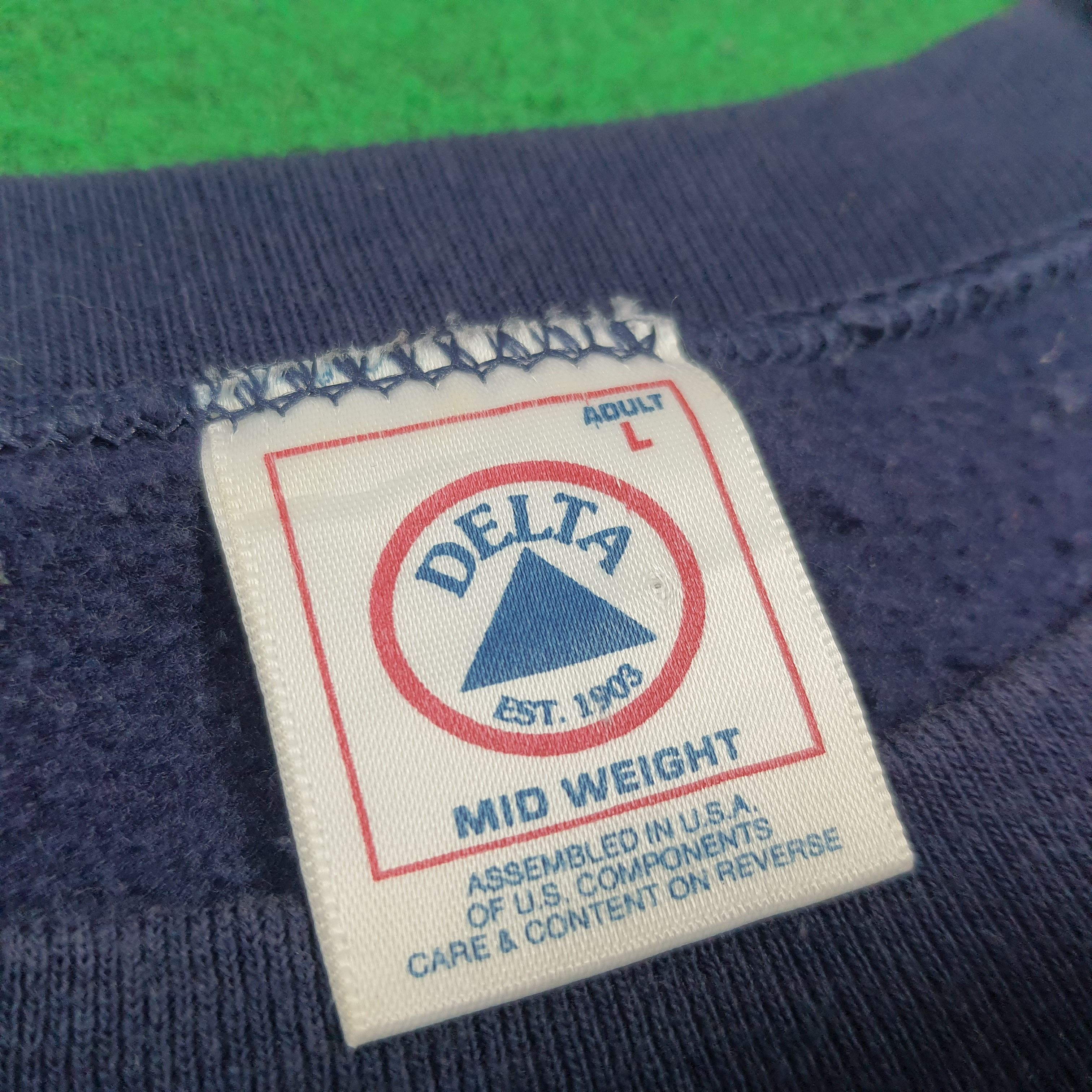 Delta Vintage 90s USA Retro Louisville Kentucky Sweatshirt C286N5 Size US L / EU 52-54 / 3 - 5 Thumbnail