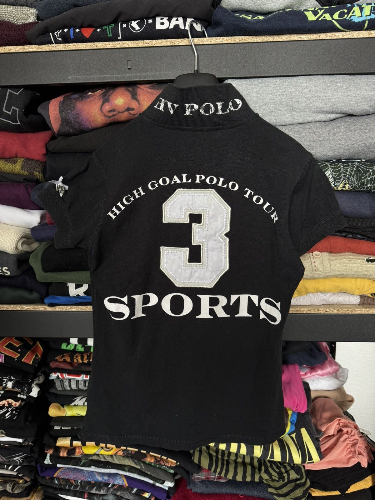 Vintage Big logo HIGH GOAL HV POLO TOUR tee Size S / US 4 / IT 40 - 2 Thumbnail