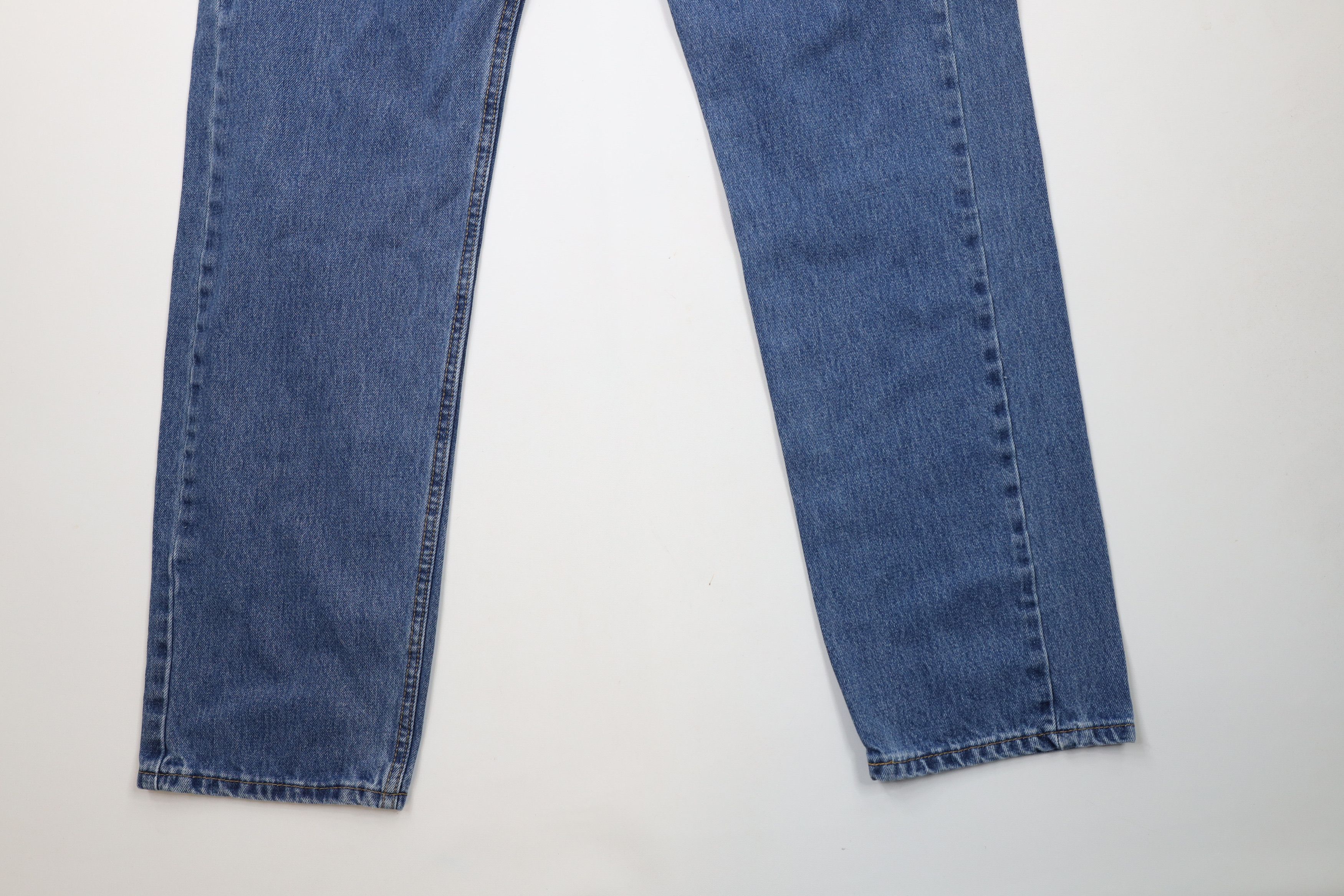 Levi's × Vintage Vintage Y2K Levis 505 Fit Straight Leg Denim Jeans Blue Size US 38 / EU 54 - 4 Thumbnail