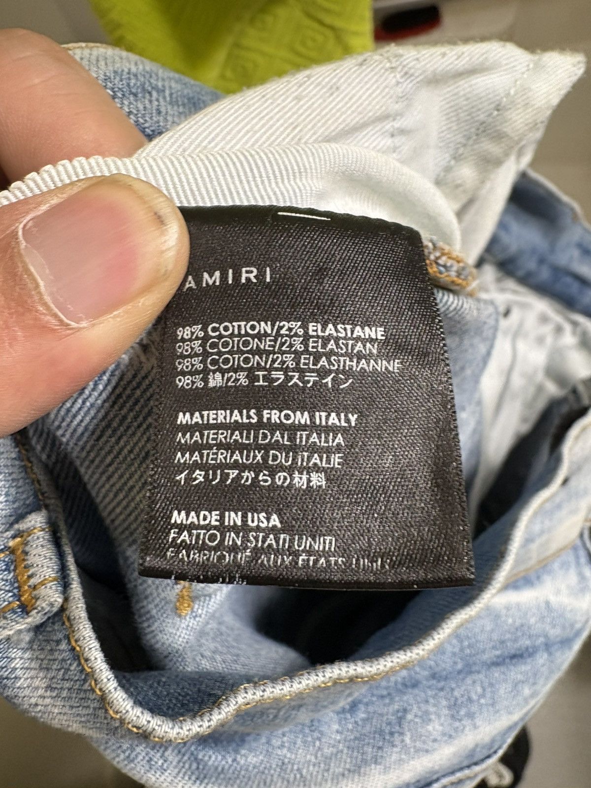 Amiri Amiri Trasher Size US 34 / EU 50 - 7 Thumbnail