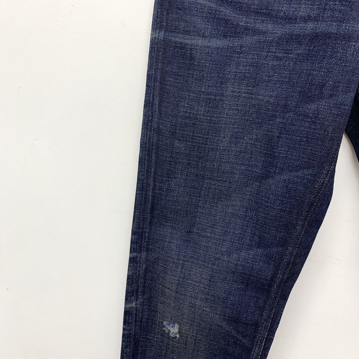 Dolce & Gabbana Dolce Gabbana Dark Blue Vintage Distressed Denim Pants K26WX Size US 30 / EU 46 - 4 Thumbnail