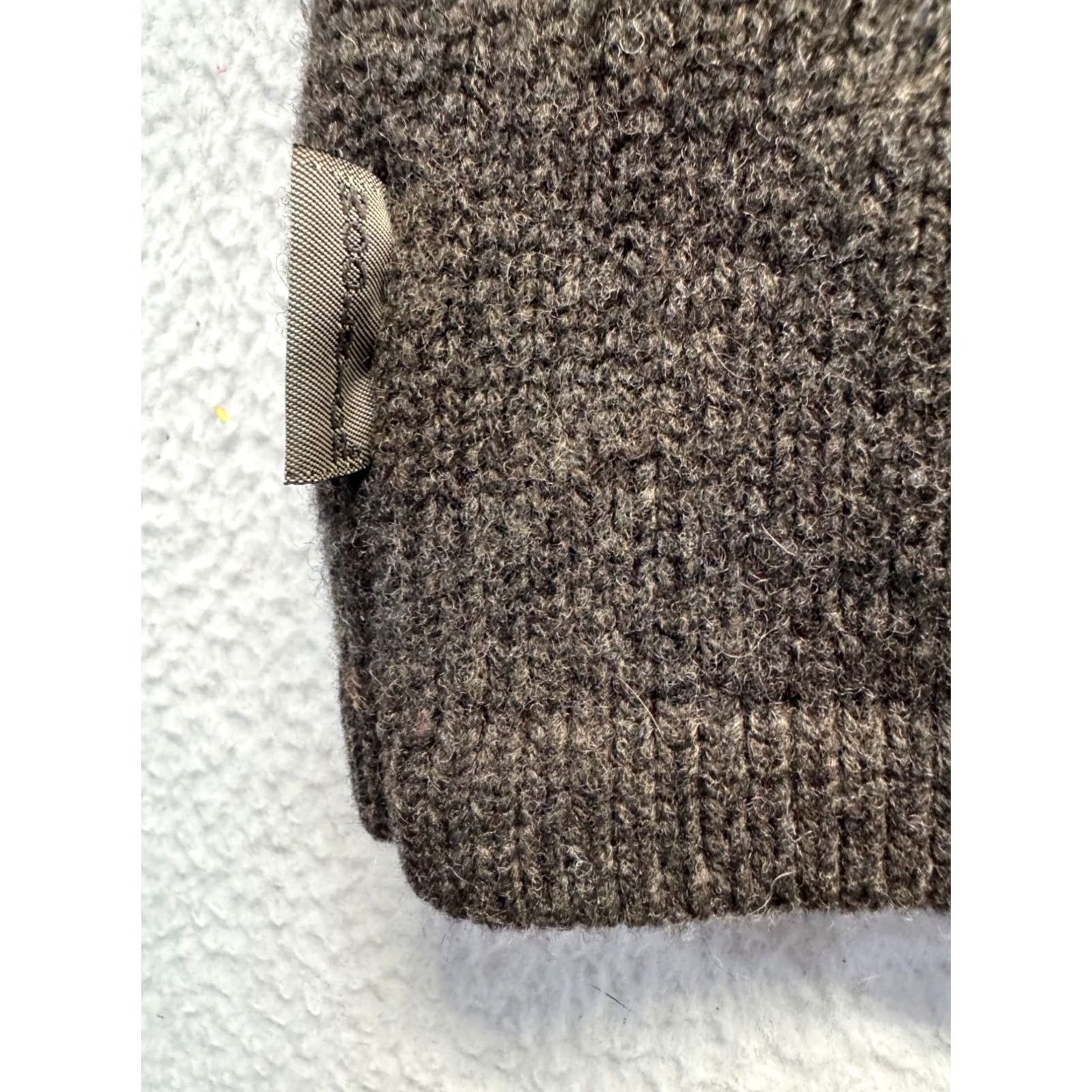 Vintage VINTAGE Woolrich Brown Pullover Sweater Red Accent Stripe Size XL Ladies/Womens XL Knit Wool Blend Pullover Sweater 26.5" Chest 26.5" Length NC Size US XL / EU 56 / 4 - 4 Thumbnail