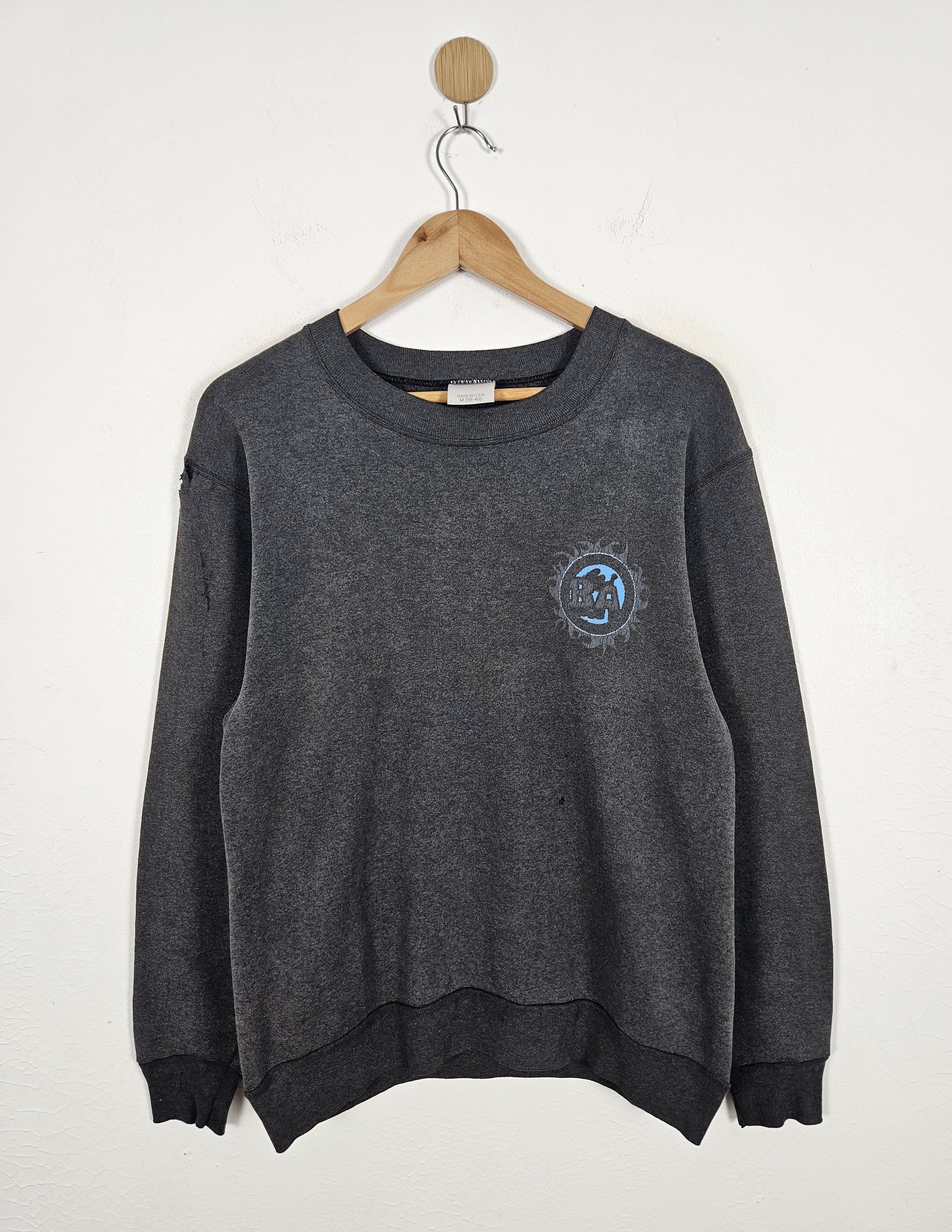 Powell Peralta × Tony Hawk × Vintage Bronze Age Skateboards Spellout vintage 90s Sweatshirt Size US M / EU 48-50 / 2 - 2 Thumbnail