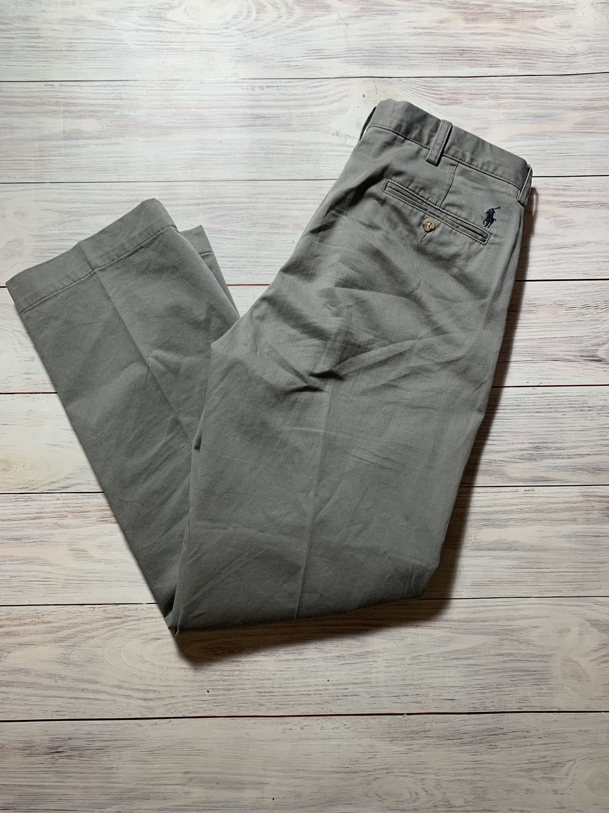 Polo Ralph Lauren × Vintage Polo Ralph Lauren vintage chinos pants old money style Size US 34 / EU 50 - 1 Thumbnail