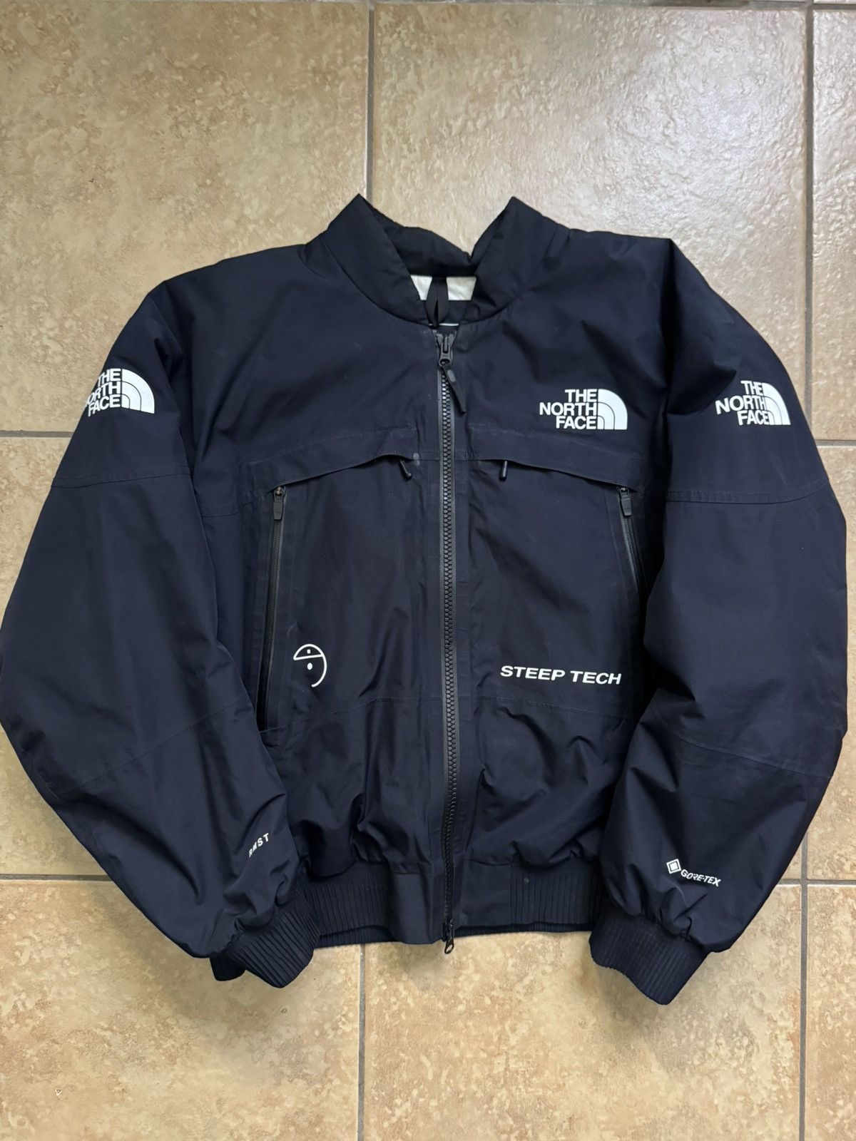 The North Face Insulated GTX RMST Steep Tech Bomber Flight Jacket 