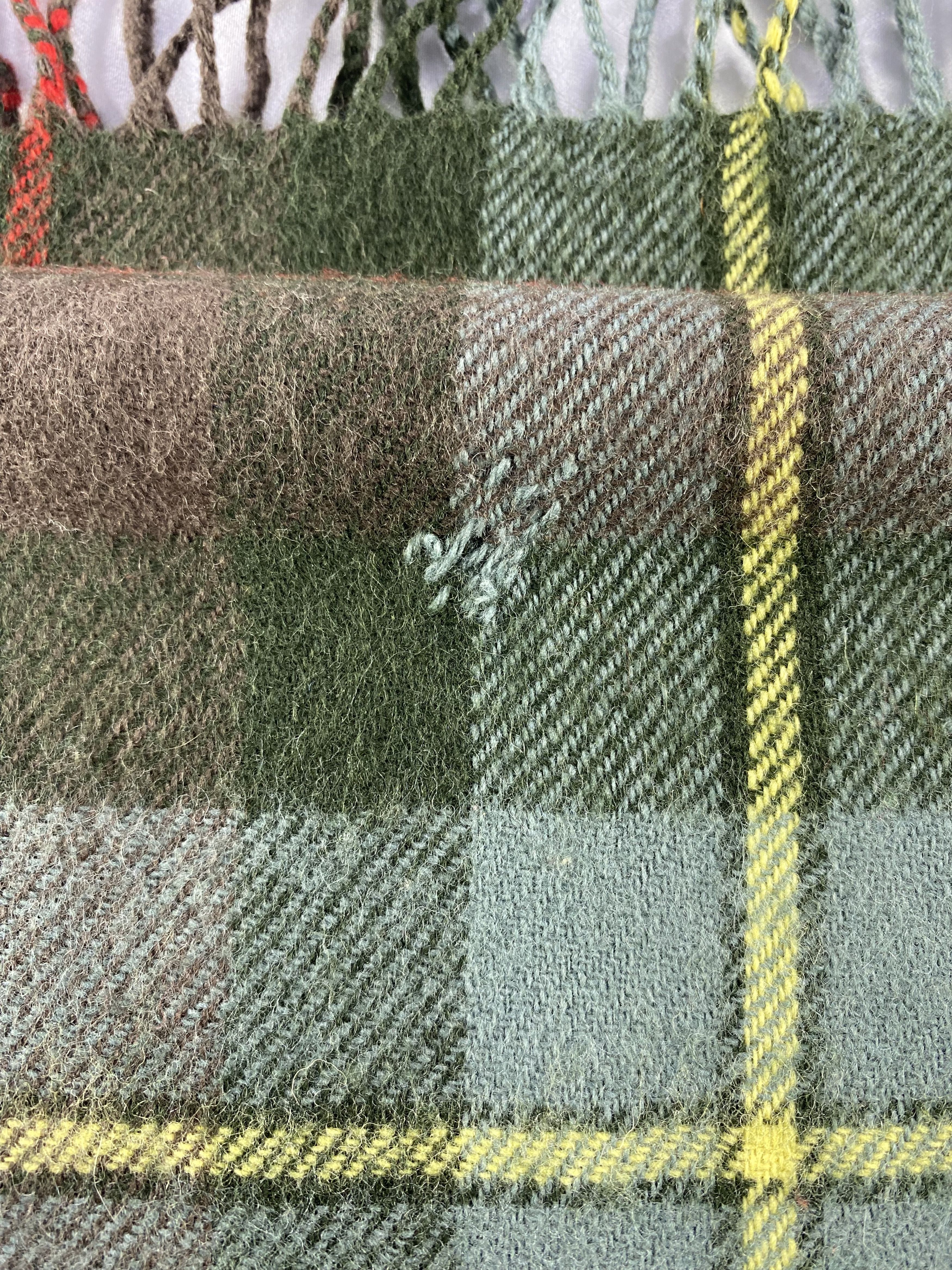Burberry × Vintage Burberry Scarf / Muffler / Neckwear - WW1143 Size ONE SIZE - 2 Thumbnail