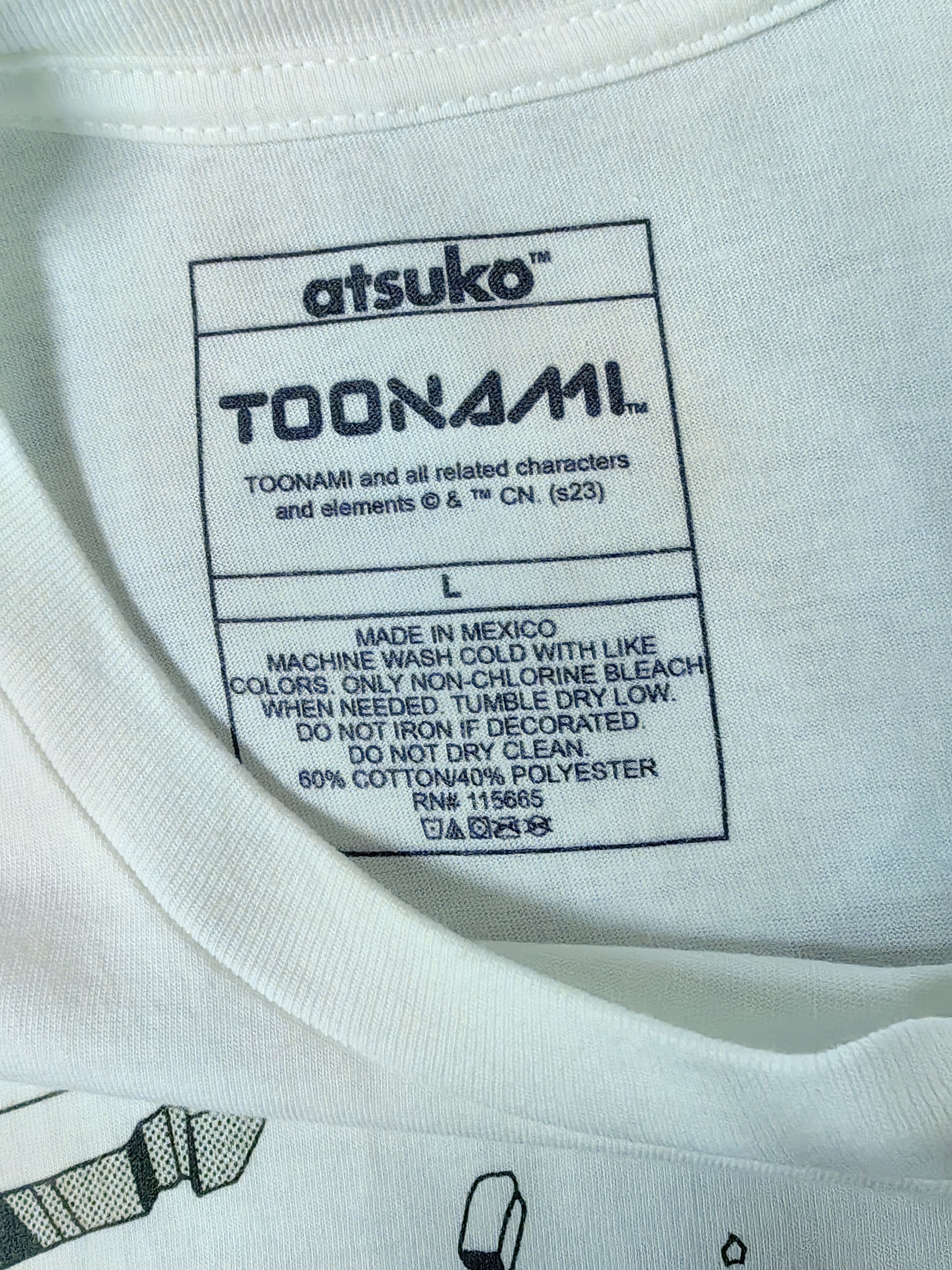 Vintage Toonami- Vintage Y2K Cartoon Network Size US L / EU 52-54 / 3 - 4 Thumbnail