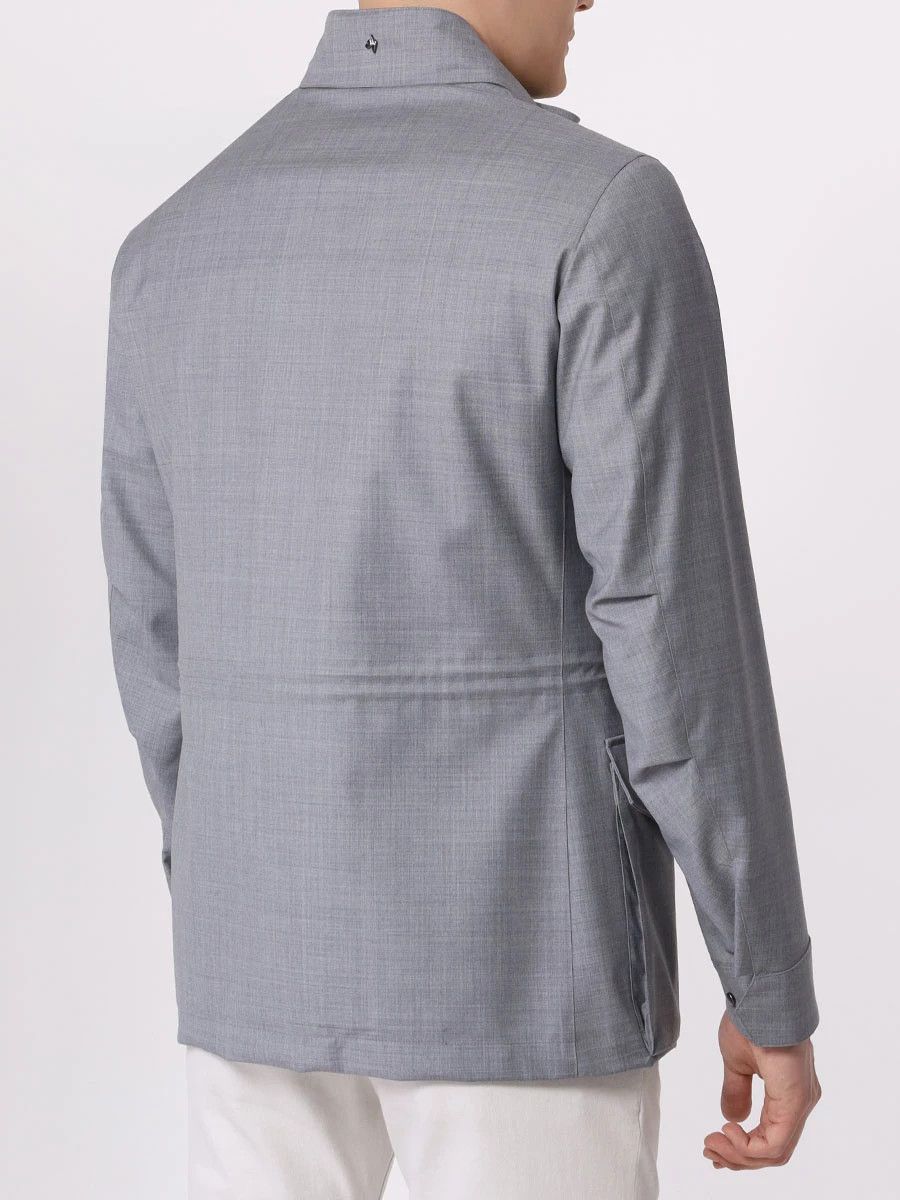 Montecore MONTECORE regular fit gray wool jacket 54 / XXL Size US XXL / EU 58 / 5 - 3 Thumbnail