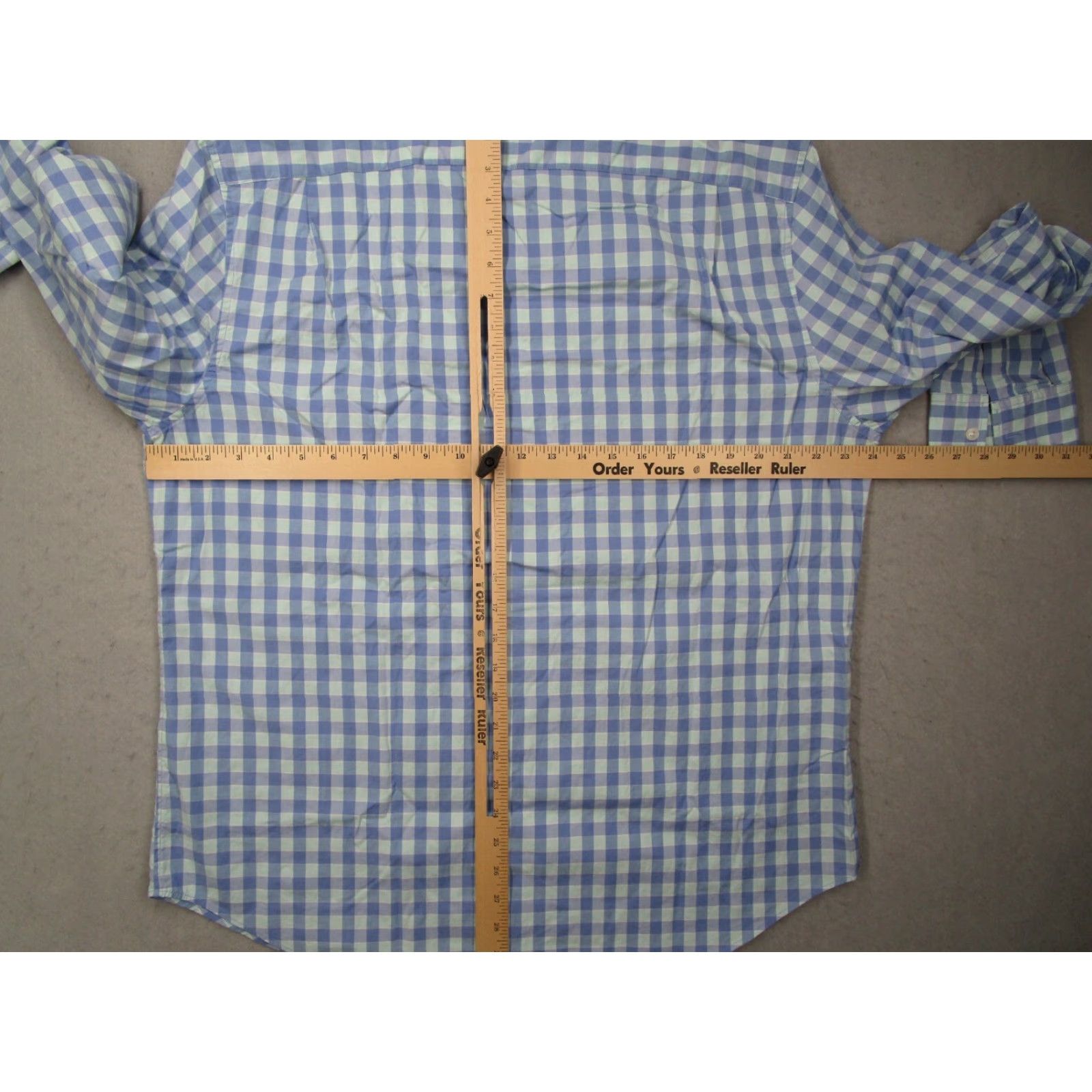 Bonobos VINTAGE Bonobos Shirt Men XL Blue Check Casual Long Sleeve Button-Up Size US XL / EU 56 / 4 - 5 Thumbnail