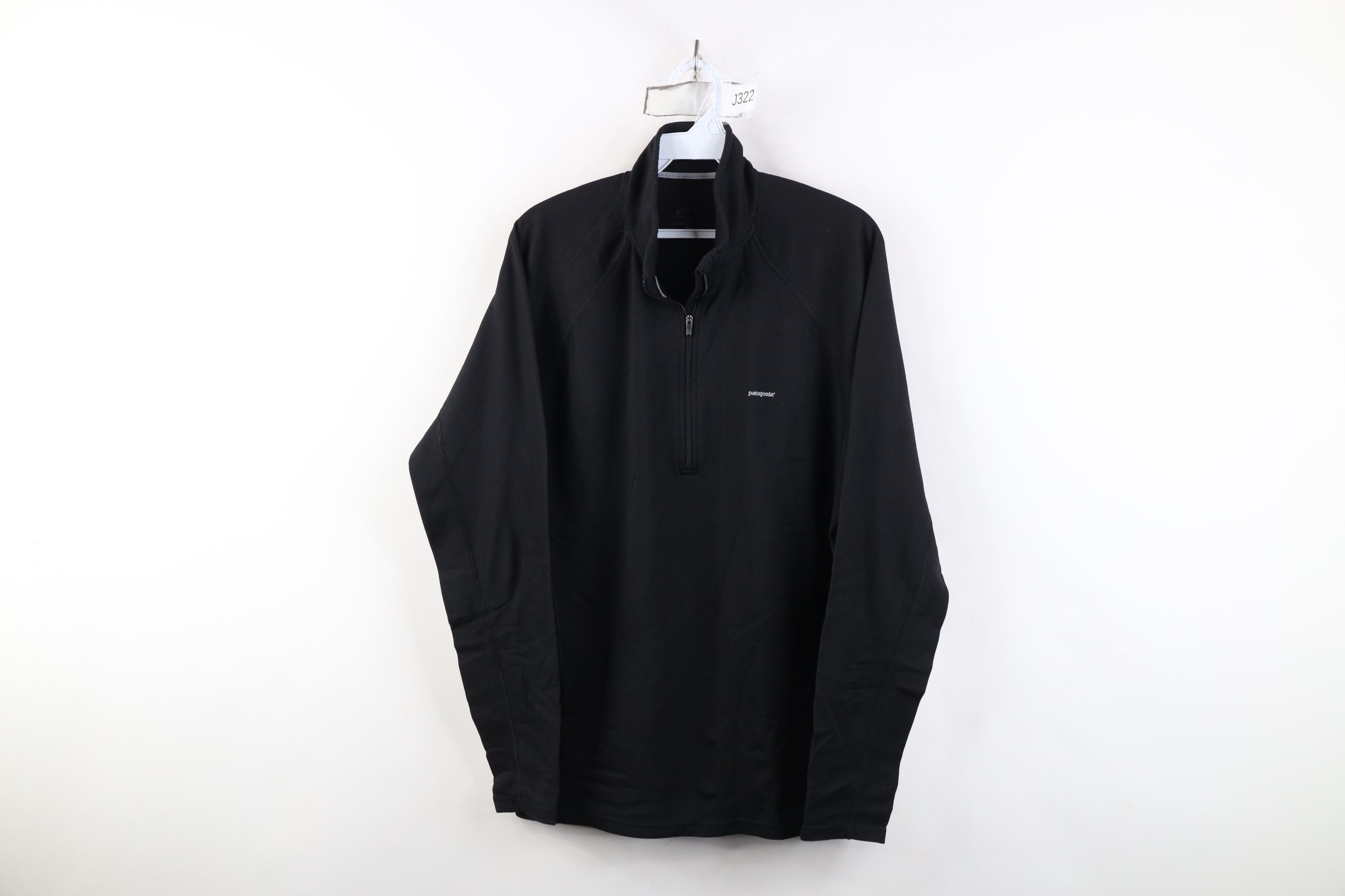 Patagonia Patagonia Capilene 3 Knit Half Zip Pullover Jacket Top Black Size US L / EU 52-54 / 3 - 1 Thumbnail