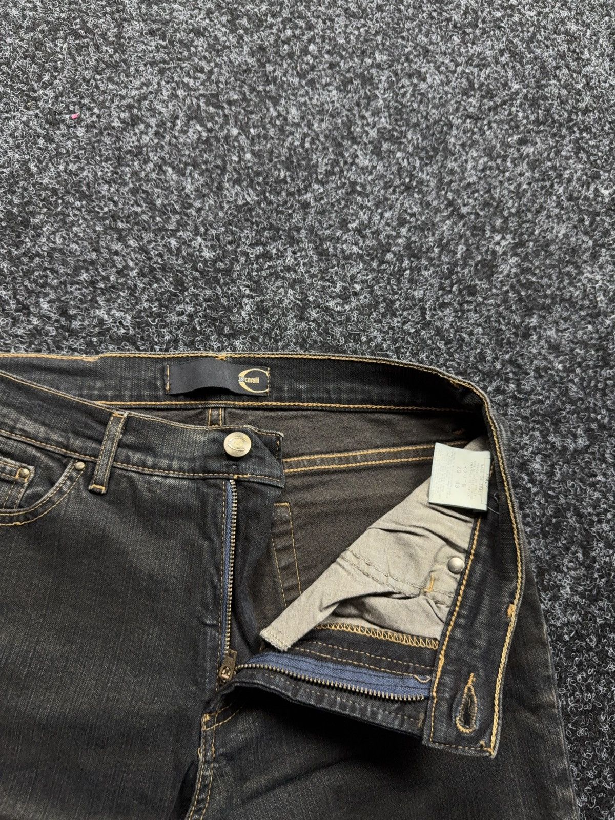 Just Cavalli Archive 00sJust Cavalli Opium Bootcut Jeans Dark Wash W29 Size 29" - 8 Thumbnail