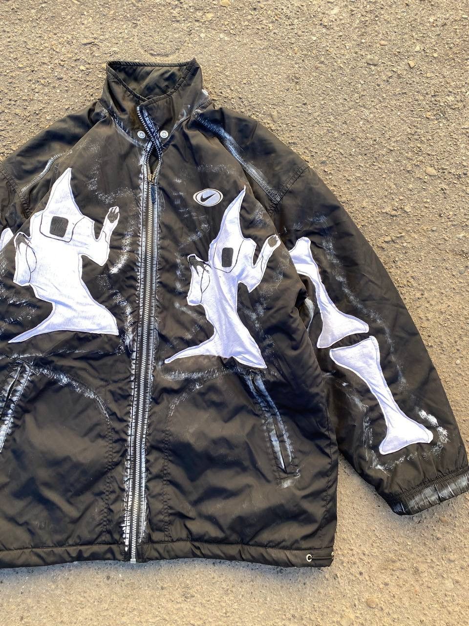 Nike Nike Custom Ghost distressed parka jacket Size US M / EU 48-50 / 2 - 3 Thumbnail