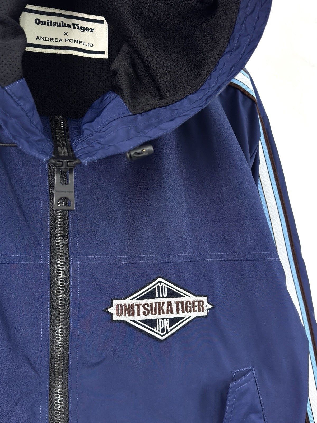 Onitsuka Tiger Onitsuka Tiger x Andrea Pompilio Track Suit Hooded Jacket Size US L / EU 52-54 / 3 - 5 Thumbnail