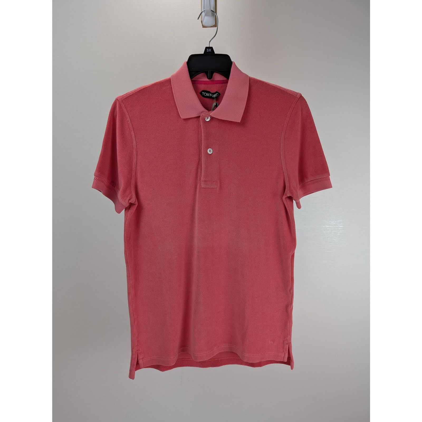 Tom Ford o1rshd1 Cut And Sewn Polo in Pink Size US M / EU 48-50 / 2 - 1 Thumbnail