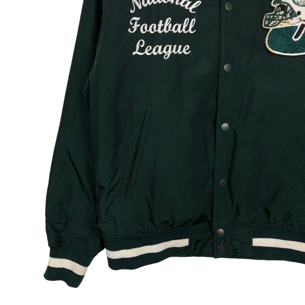 NFL 🔥VINTAGE BOMBER JACKET NFL NEW YORK JETS BIG LOGO Size US M / EU 48-50 / 2 - 6 Thumbnail