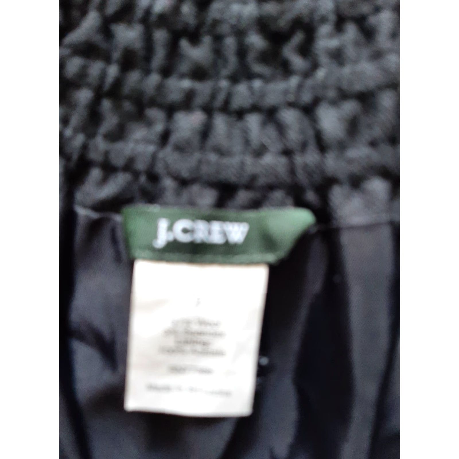 J.Crew J.CREW Skirt Womens Size 2 Black Wool Blend Stretch Short Bandage Pull On Wool Women Black 2 Stretch Size 26" / US 2 / IT 38 - 4 Thumbnail