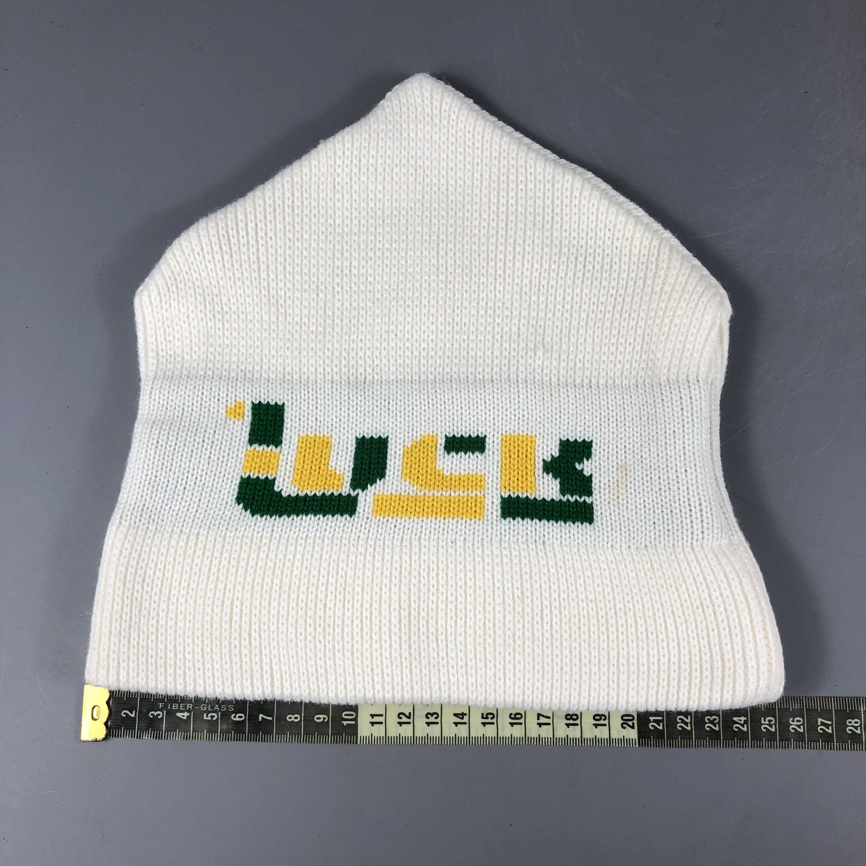 Japanese Brand × Vintage Japanese Brand Luck Wording Beanie Snow Hat Snow Cap -D1080 Size ONE SIZE - 4 Thumbnail