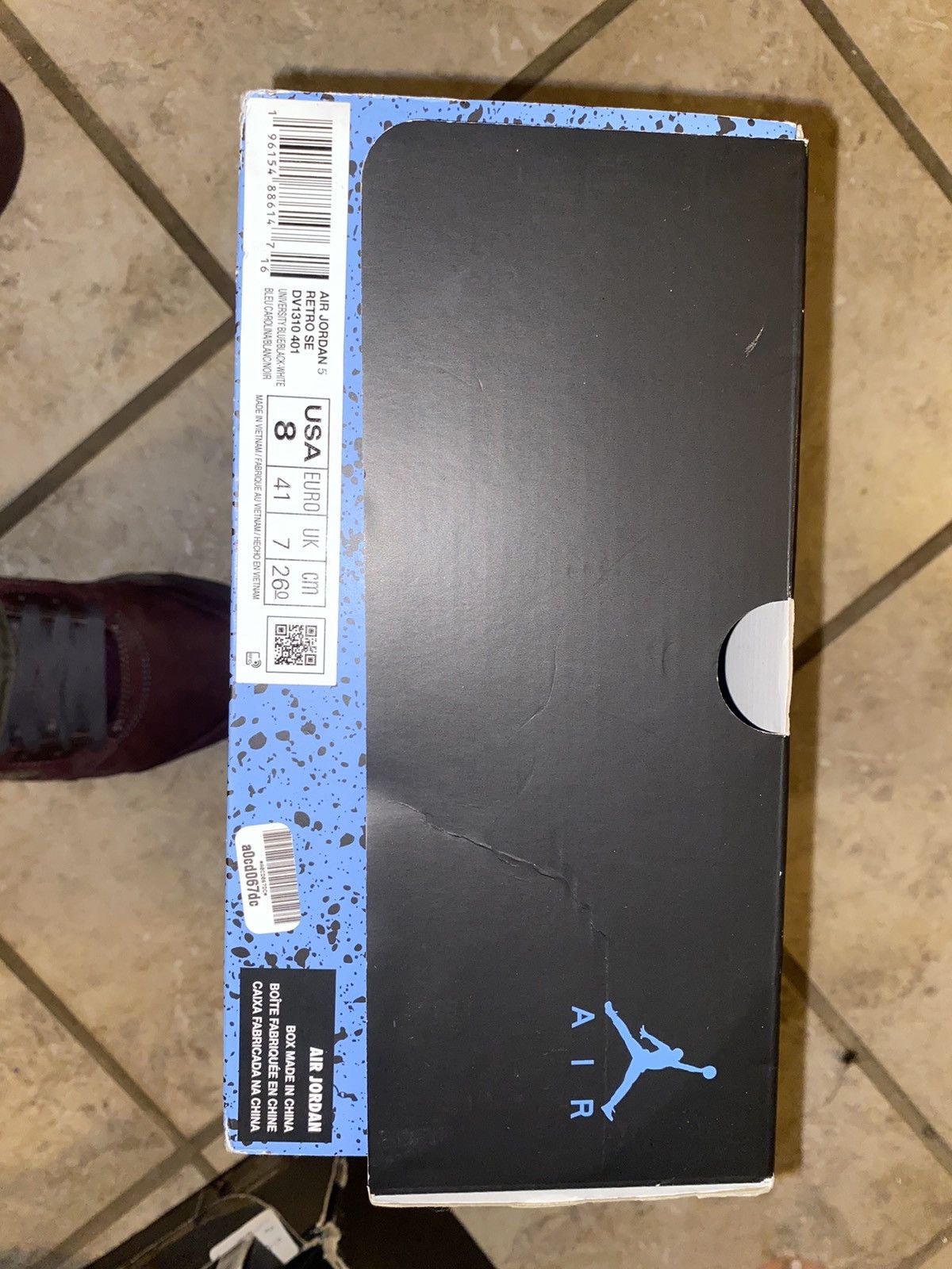 Nike Icy blue unc Jordan 1 size 8 Size US 8 / EU 41 - 6 Thumbnail
