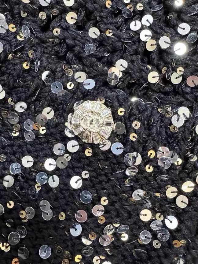 Chanel Chanel Long-sleeved cardigan with sequins coat Size XS / US 0-2 / IT 36-38 - 4 Thumbnail