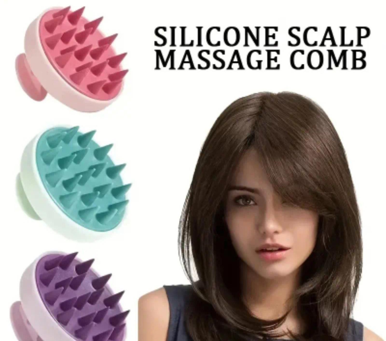The Unbranded Brand Silicon (Shampoo Brush)-(Scalp Massager)-(Pink)-(New)-$10.00 Size ONE SIZE - 3 Thumbnail