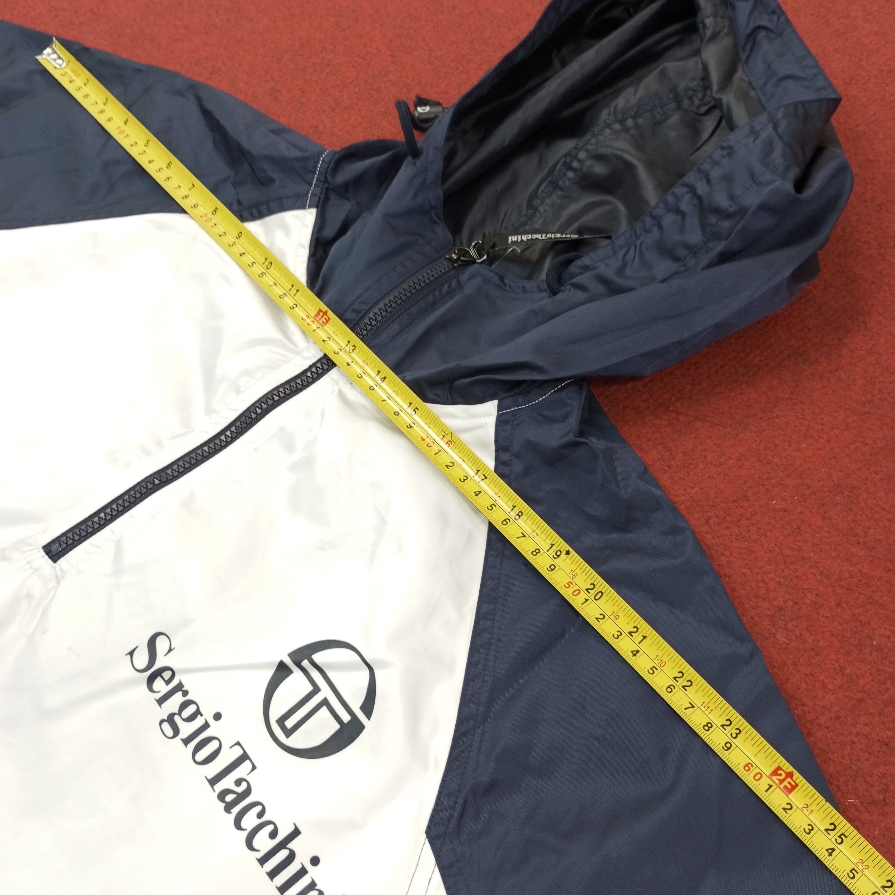 Sergio Tacchini Sergio Tacchini Logo Spellout Windbreaker Jacket c238n10 Size US XL / EU 56 / 4 - 10 Thumbnail