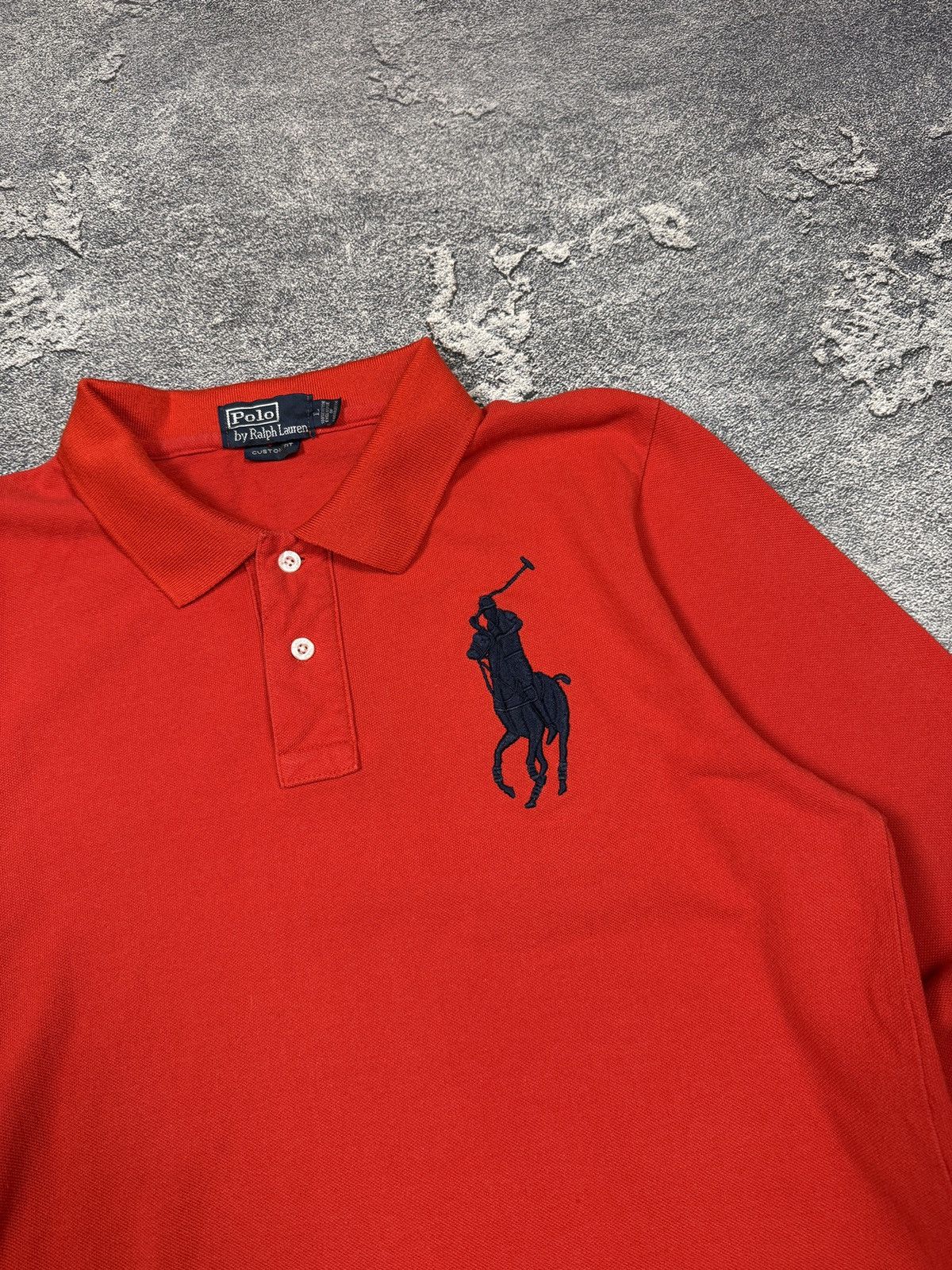 Polo Ralph Lauren × Vintage Vintage Polo Ralph Lauren 3 Snow Challenge Cup Rugby Size US L / EU 52-54 / 3 - 2 Thumbnail