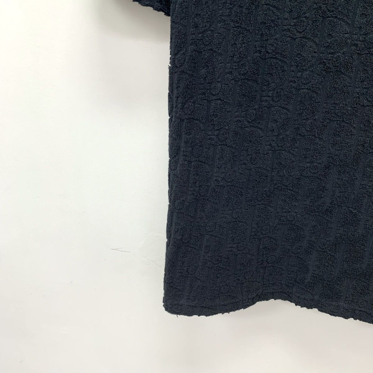 Dior Dior Black Monogram Towel Short Sleeve T-Shirt K26WX Size US S / EU 44-46 / 1 - 4 Thumbnail