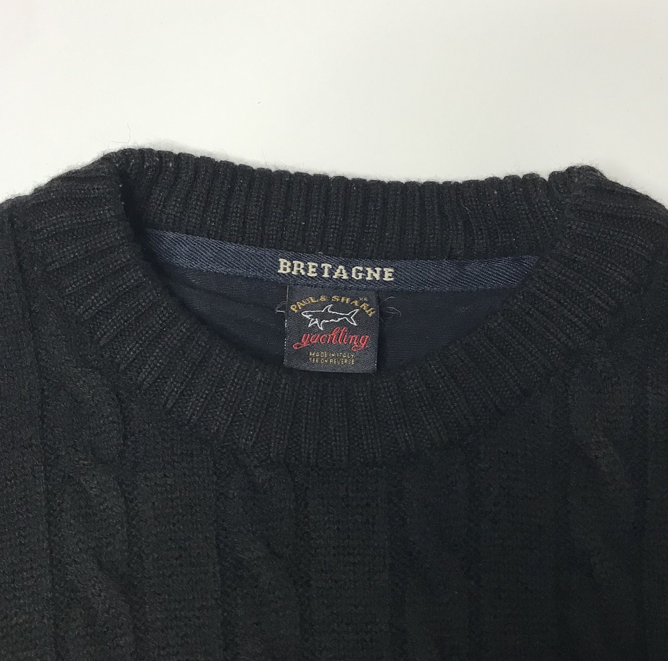Paul & Shark Paul&Shark Bretagne Vintage Knit Sweater Wool Mens Sz S Size US S / EU 44-46 / 1 - 4 Thumbnail