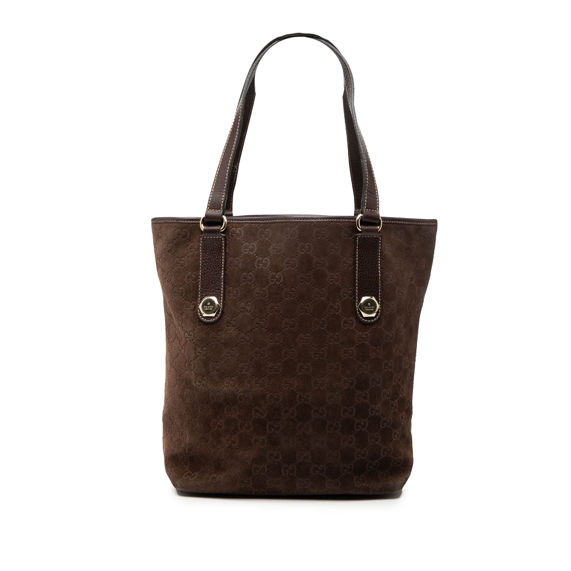 Gucci GG Suede Charmy Tote Size ONE SIZE - 1 Thumbnail