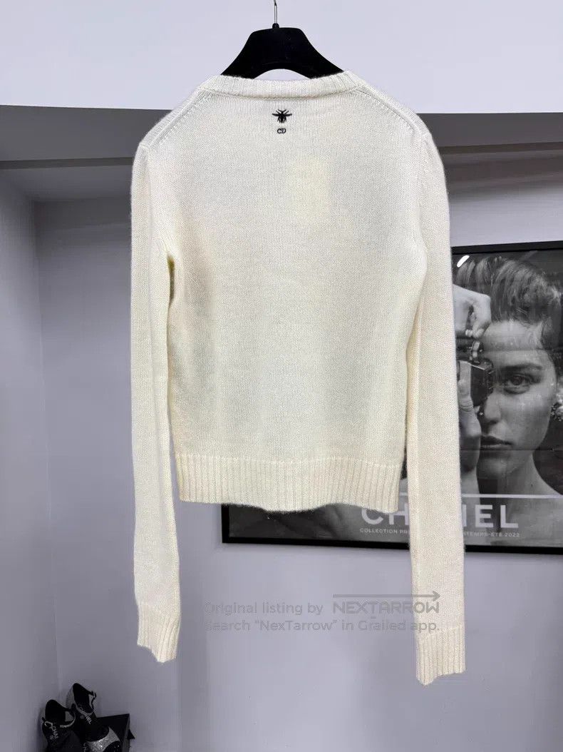 Dior Dior Infinite Dream Yellow Star Embroidery Knitwear sweate Size XXS / US 00 / IT 34 - 3 Thumbnail