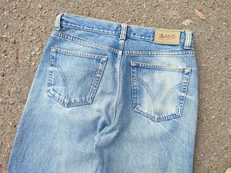 Dolce & Gabbana Dolce & Gabbana J&ANS Vintage Distressed Blue Denim Pants Size US 32 / EU 48 - 8 Thumbnail