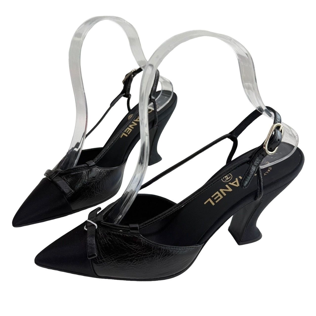 Chanel Chanel Bow Pointed Toe Heels Size 36 Size US 6 / IT 36 - 1 Thumbnail