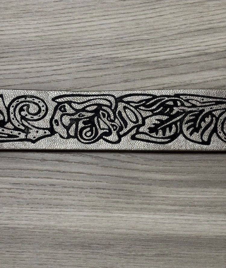 Japanese Brand Western Vintage Rose Buckle Belt Size ONE SIZE - 3 Thumbnail