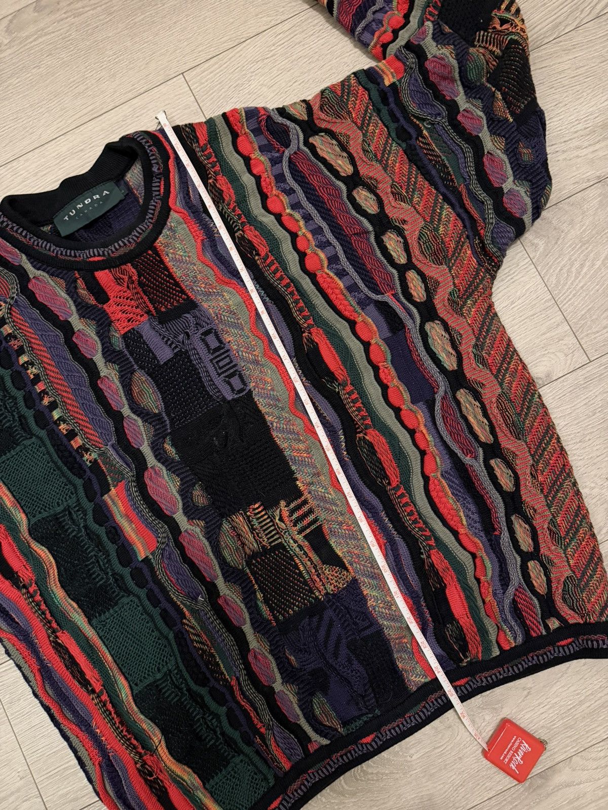 Tundra Canada Tundra Sweater Mens Large Textured 3D Coogi Style Canada Size US L / EU 52-54 / 3 - 7 Thumbnail