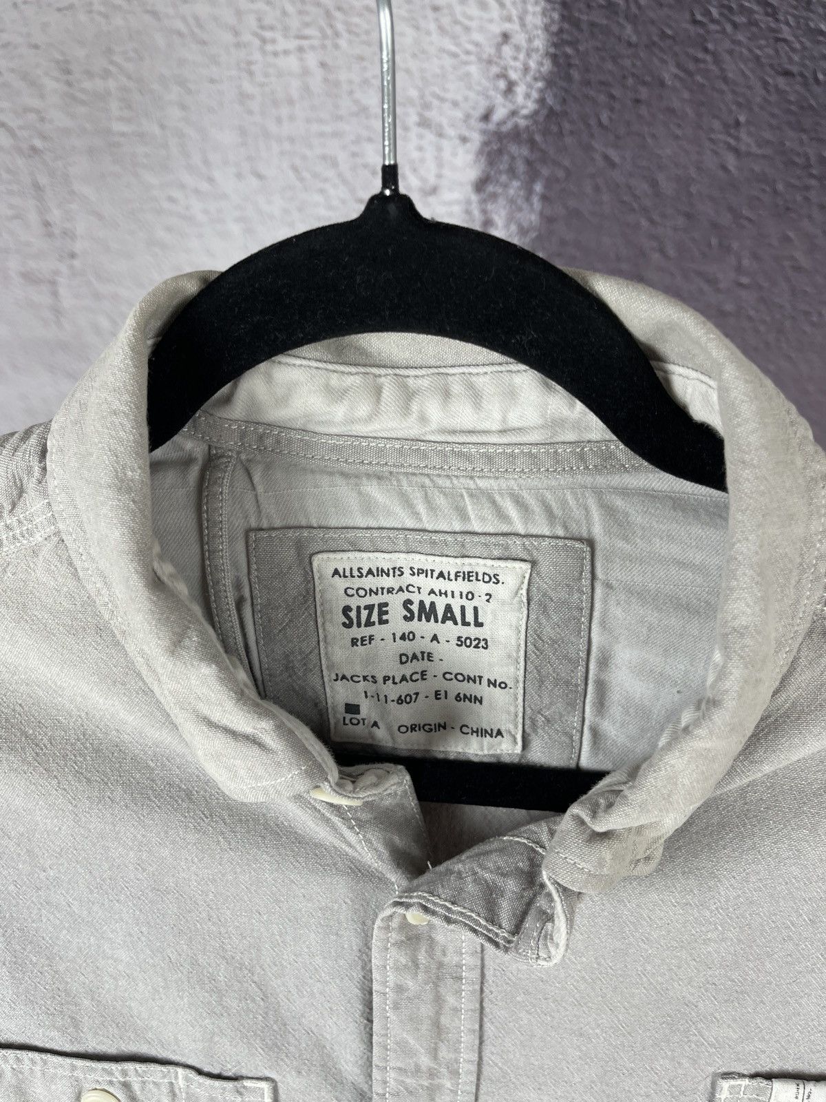 Allsaints Allsaints Excavator long sleeve shirt size S Size US S / EU 44-46 / 1 - 9 Thumbnail