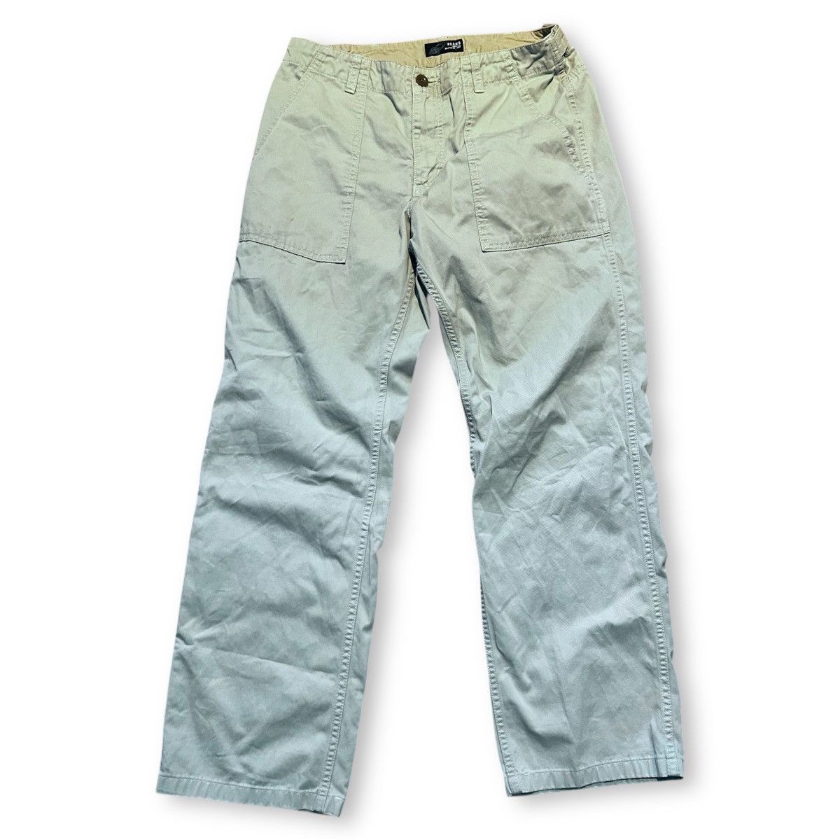 Beams Japan × Japanese Brand × Vintage Beams Japan 100% Cotton Khaki Pants Military Style Japanese Size US 28 / EU 44 - 1 Thumbnail