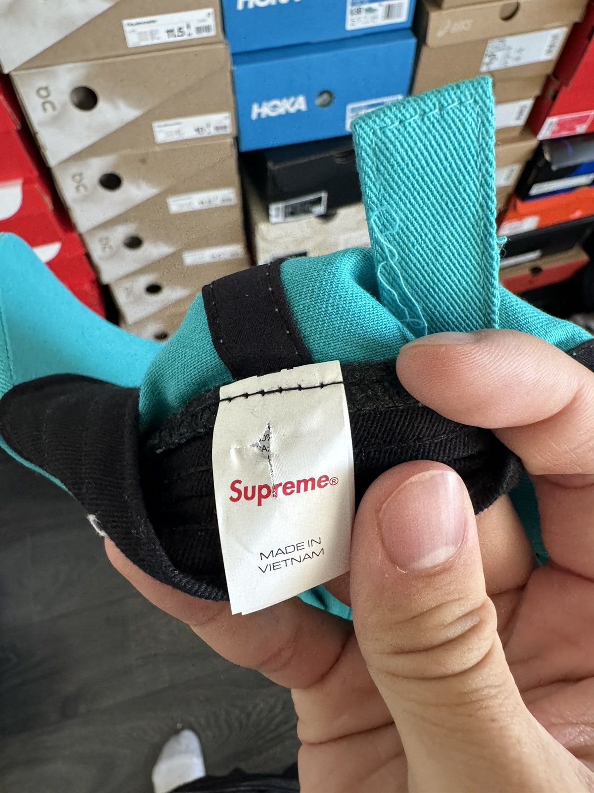 Supreme Teal Supreme Motocross Racing Hat Size ONE SIZE - 4 Thumbnail